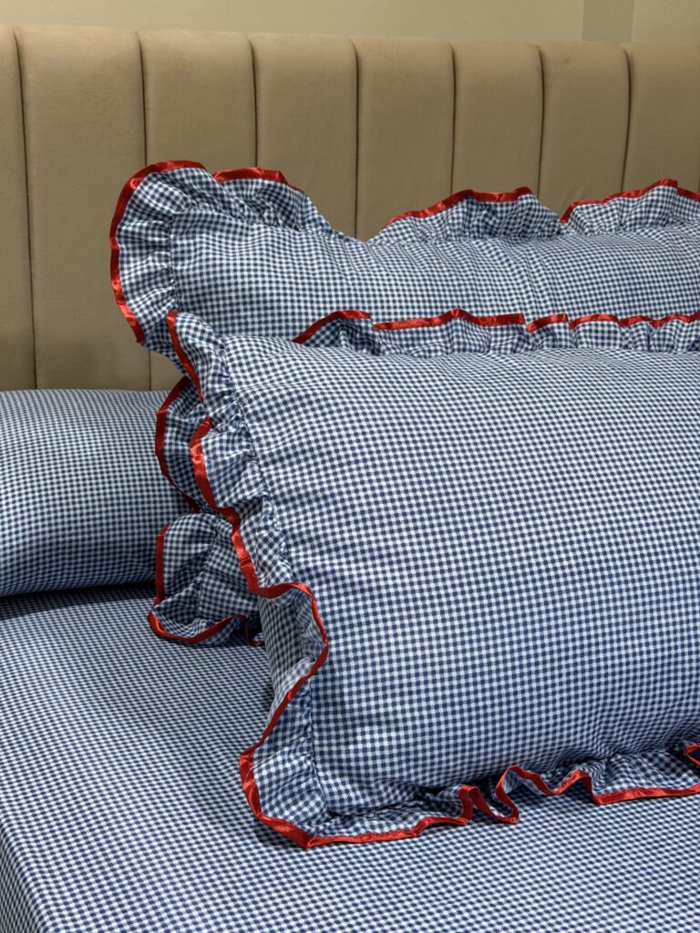 Gingham Red