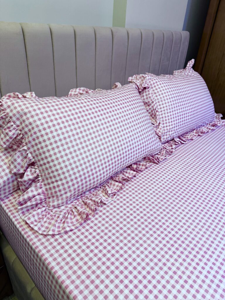 Gingham Pink